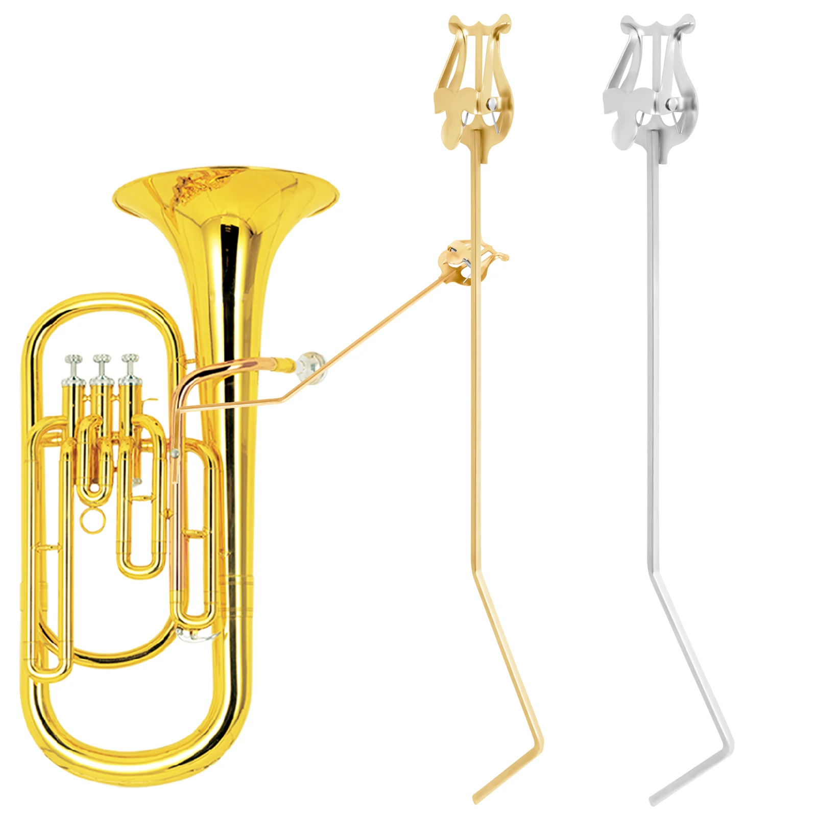 Musical Instrument Euphonium - Leggio Chiave in piedi Tuba Corno