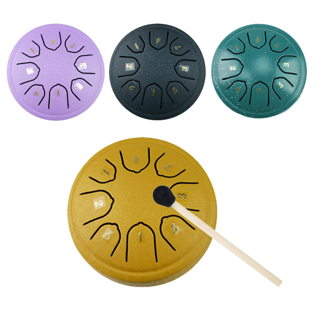 Musical Instrument Percussion - Tamburo musicale in acciaio con lingua
