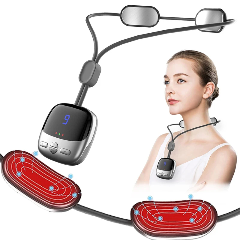 Vibraslap Percussion - Massaggiatore Cervicale Intelligente da Collo EMS,