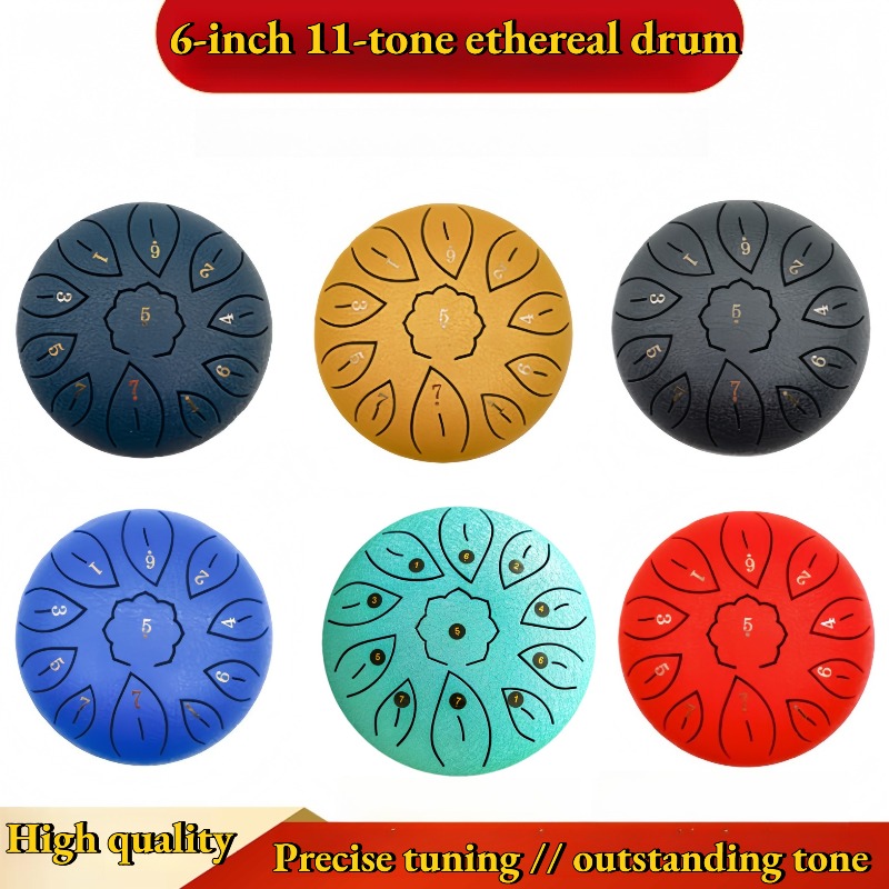 Musical Instrument Percussion - Tamburo Etterico da 6 Pollici con