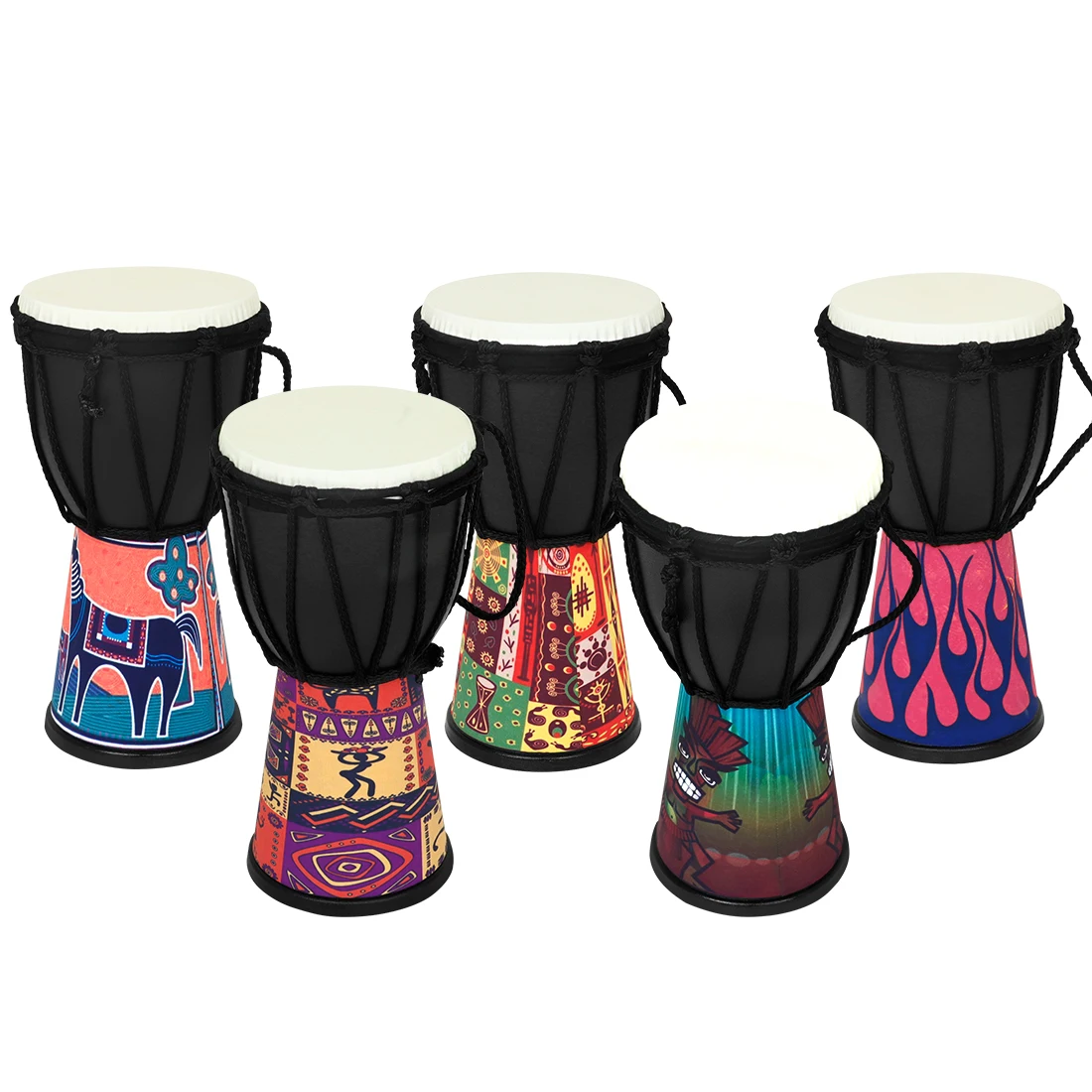 Tamburo Africano Portatile per - Musical Instrument Percussion recensione e prezzo
