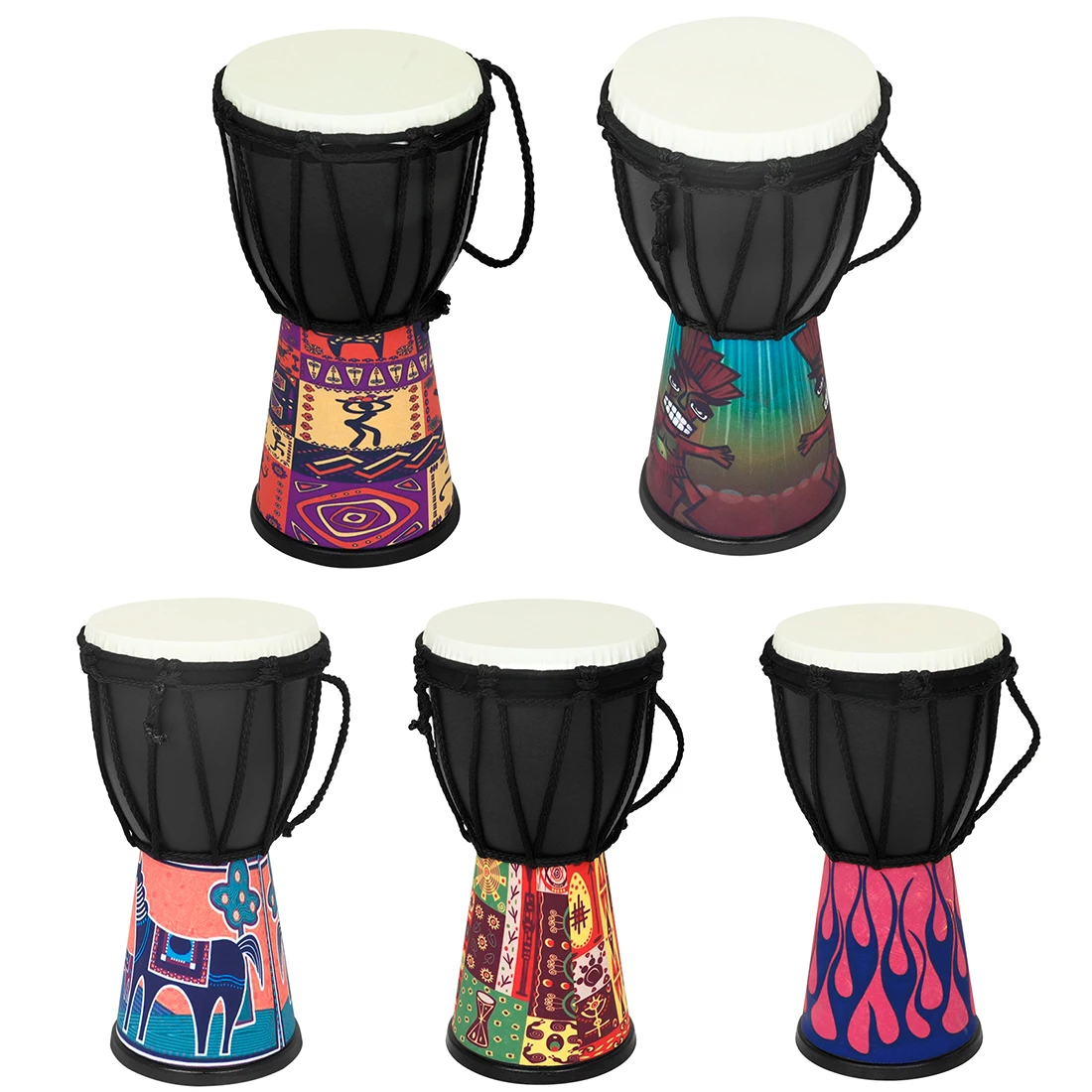 Tamburo Africano Portatile per - Musical Instrument Percussion recensione e prezzo