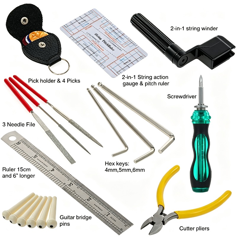 Set di 22 Utensili per Riparaz - Musical Instrument Repair recensione e prezzo