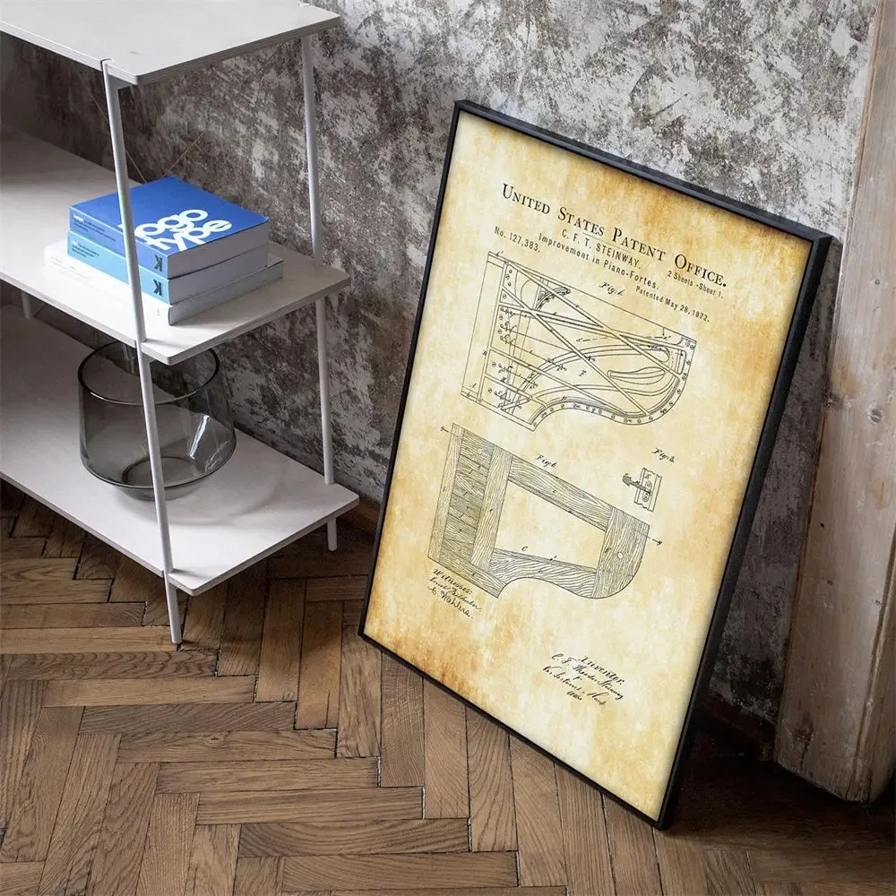 Poster Artistici Vintage Nordi - Musical Instrument Video recensione e prezzo
