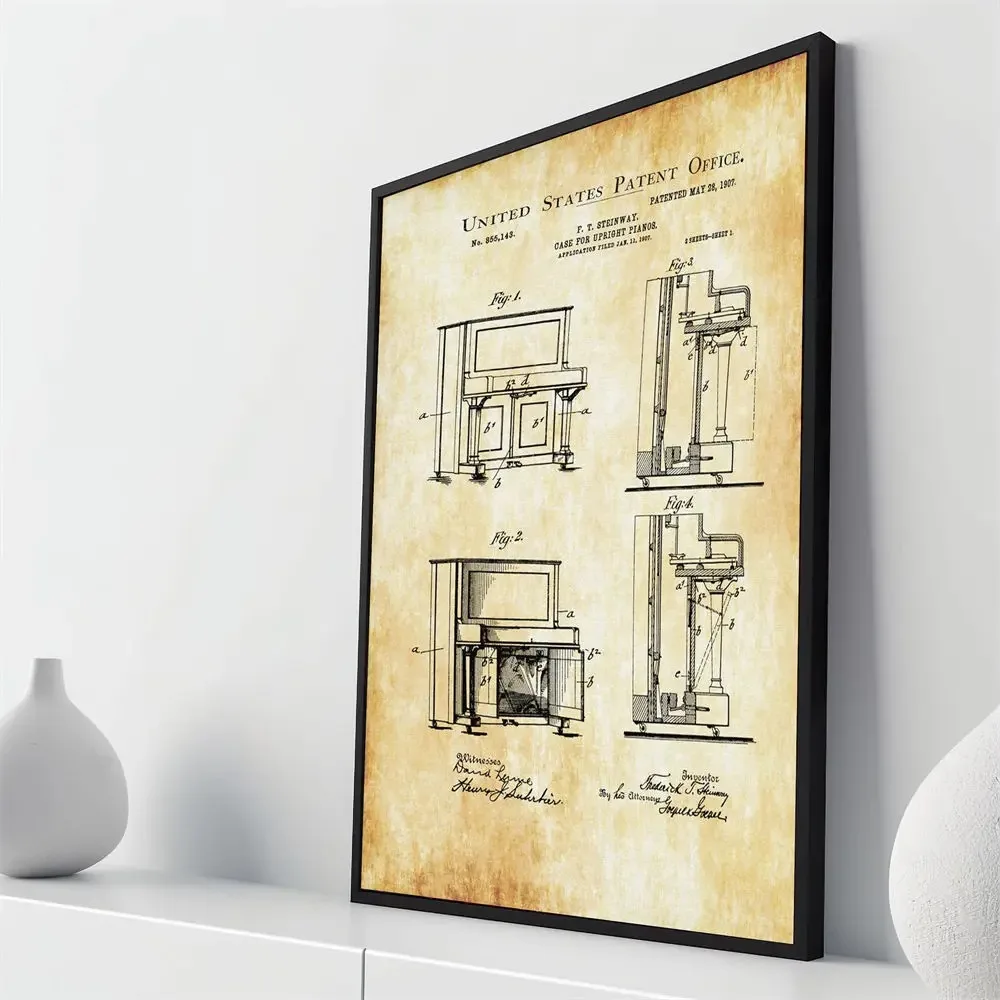 Poster Artistici Vintage Nordi - Musical Instrument Video recensione e prezzo