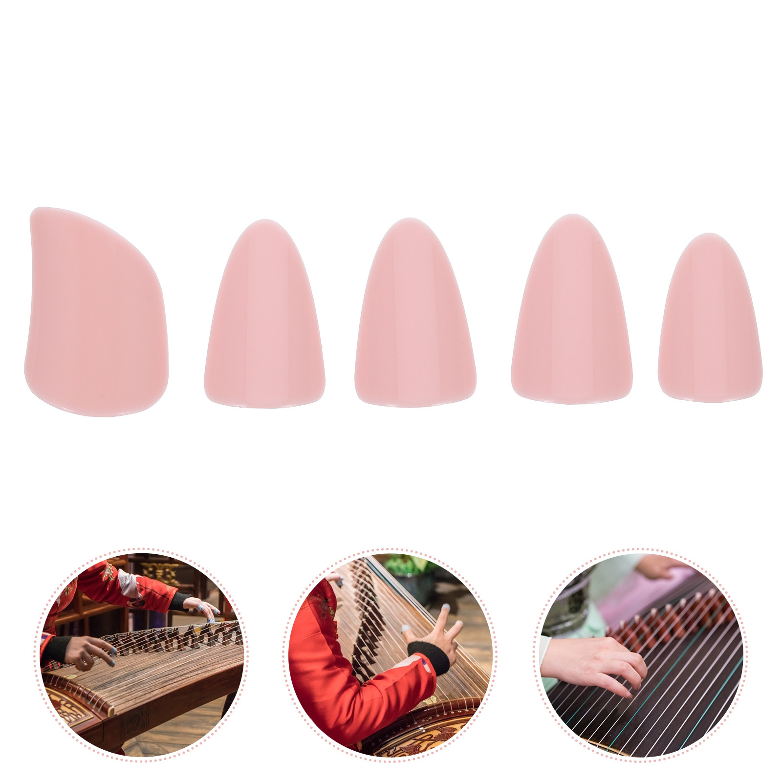 5 pezzi di chiodi per pipa in  - Musical Instrument Guzheng recensione e prezzo