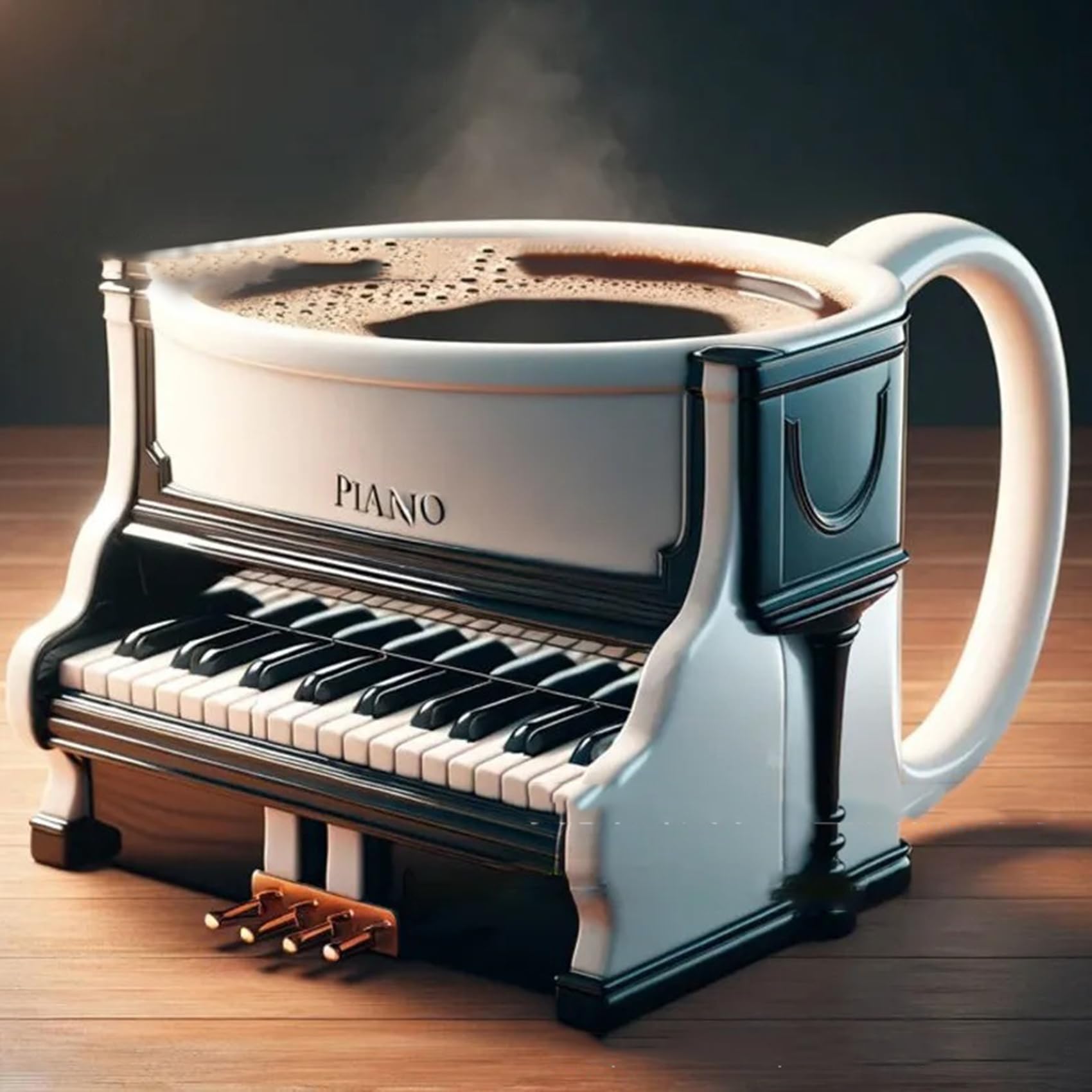 Novità Tazza da caffè per stru - Musical Instrument Like Piano recensione e prezzo