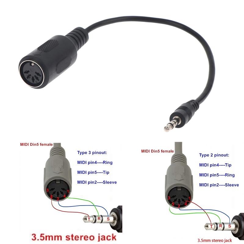 Cavo Convertitore MIDI Din 5 a - Musical Instrument Video recensione e prezzo